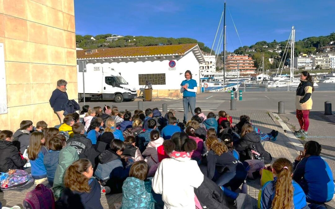 El programa educatiu del projecte LIFE ECOREST apropa la restauració d’hàbitats marins profunds a més de 450 escolars